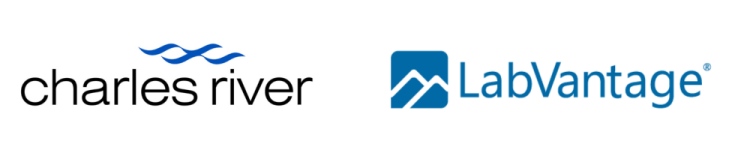Charles River and LabVantage logos