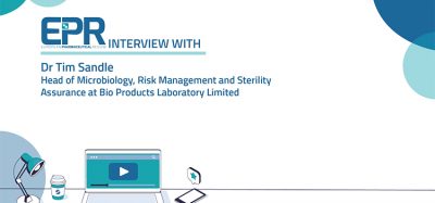 Rapid Microbial Methods Video title screen, introducing Dr Tim Sandle Head of Microbiology, Risk Management and Sterility Assurance at Bio Products Laboratory