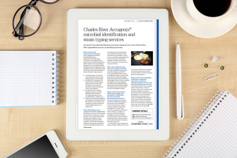 Charles River Accugenix Microbial Identification And Strain Typing 